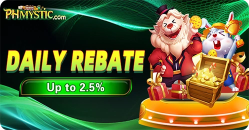 PHMYSTIC casino welcome bonus promotion banner with golden chips and spinning roulette